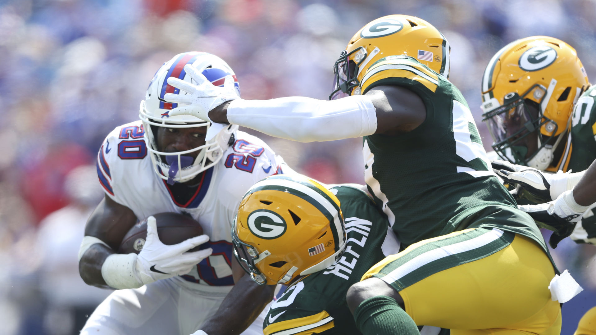 Packers Bills Football